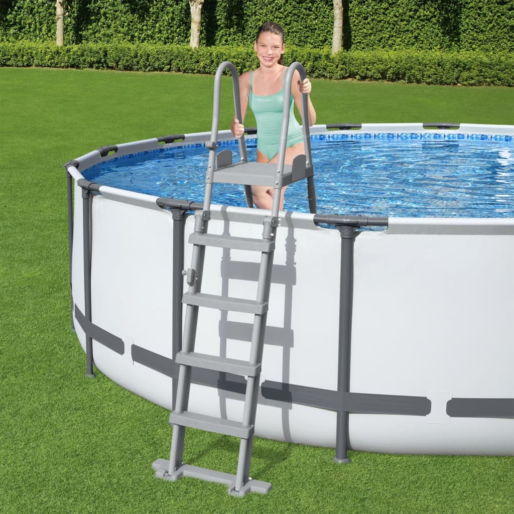 Bestway Flowclear 4-step swimming pool safety ladder 132 cm