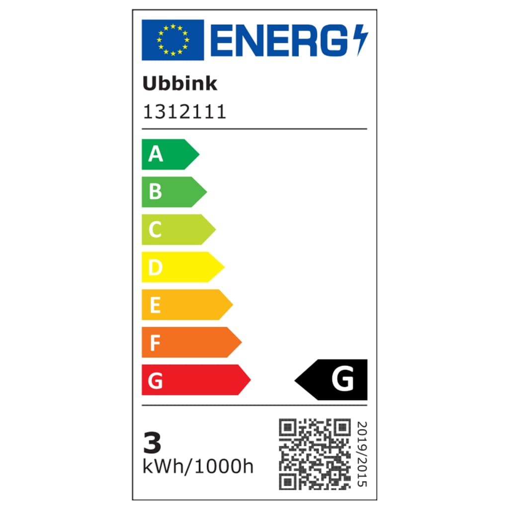 Ubbink Vesiputous LED-valoilla Nevada 30 cm ruostumaton teräs