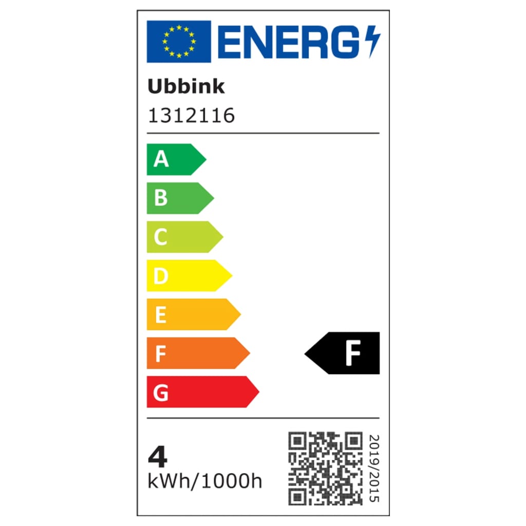 Ubbink LED-nauha 35 LED-valolla 60 cm valkoinen 1312116