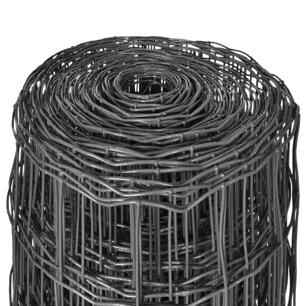 Euro-aita teräs 25x0,8 m harmaa