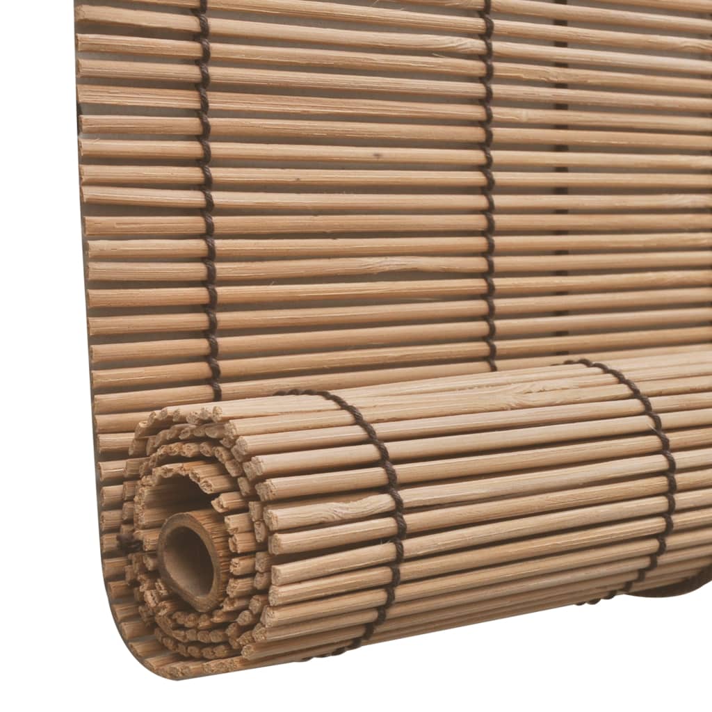 Rullaverho bambu 80x220 cm ruskea