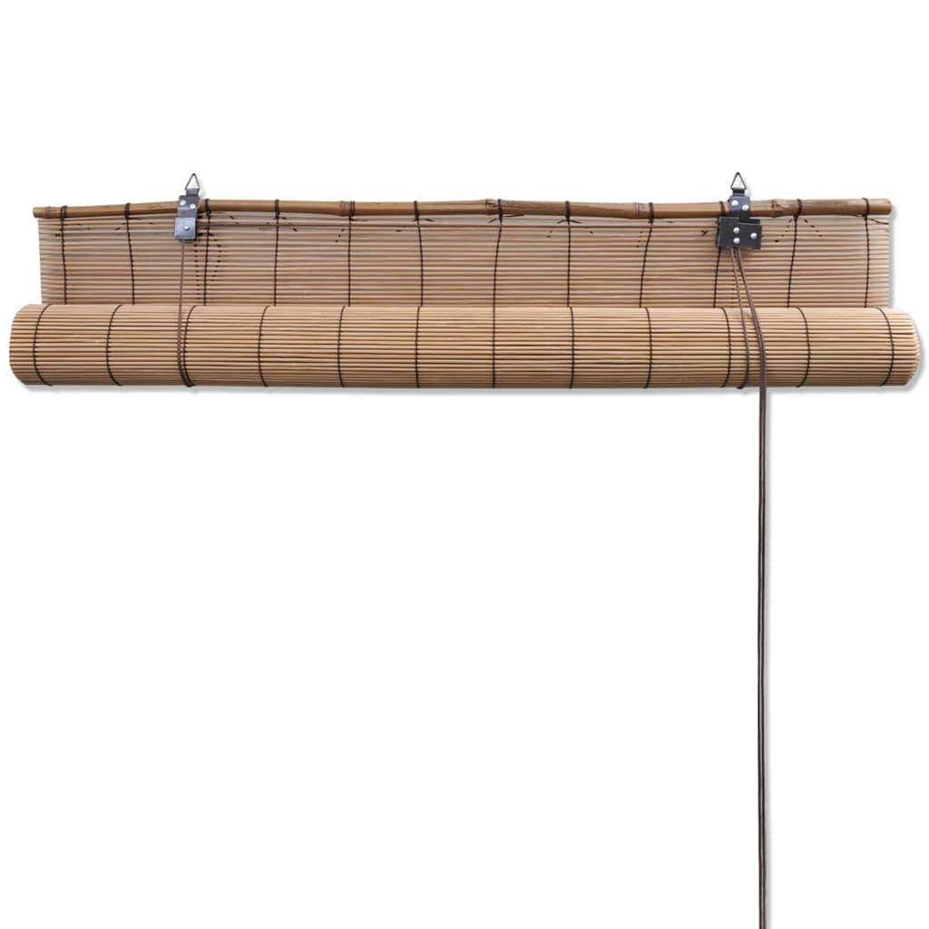 Rullaverho bambu 140x220 cm ruskea