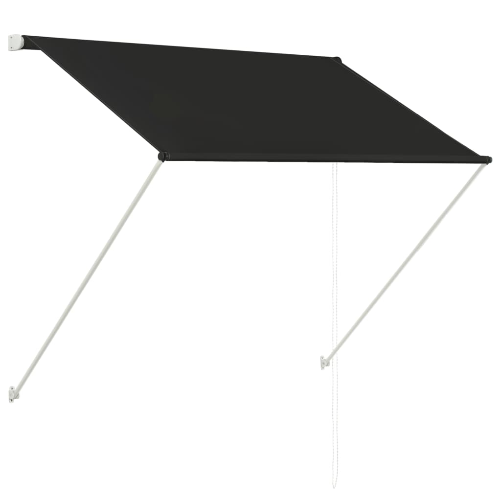 Retractable awning 150x150 cm anthracite