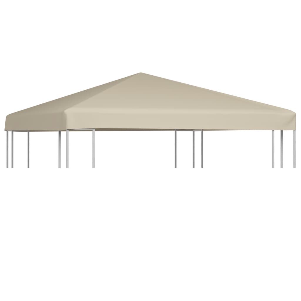 Huvimajan katto 310 g / m² 3x3 m beige