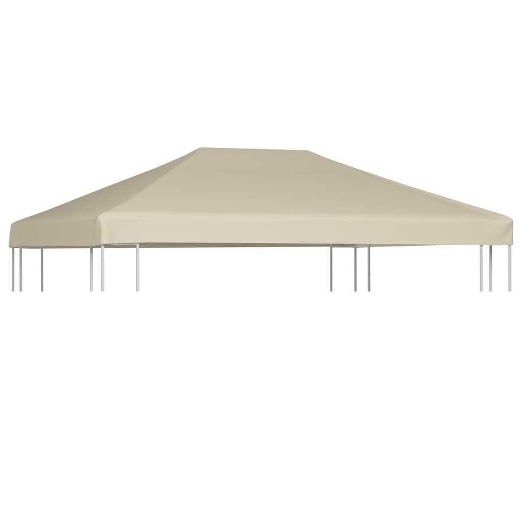 Huvimajan katto 310 g/m² 4x3 m beige