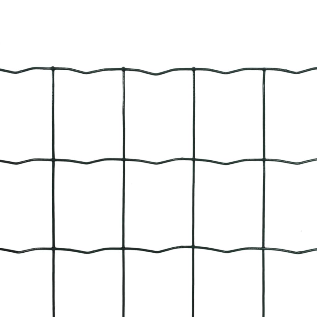 Euroaita teräs 25 x 0,8 m vihreä