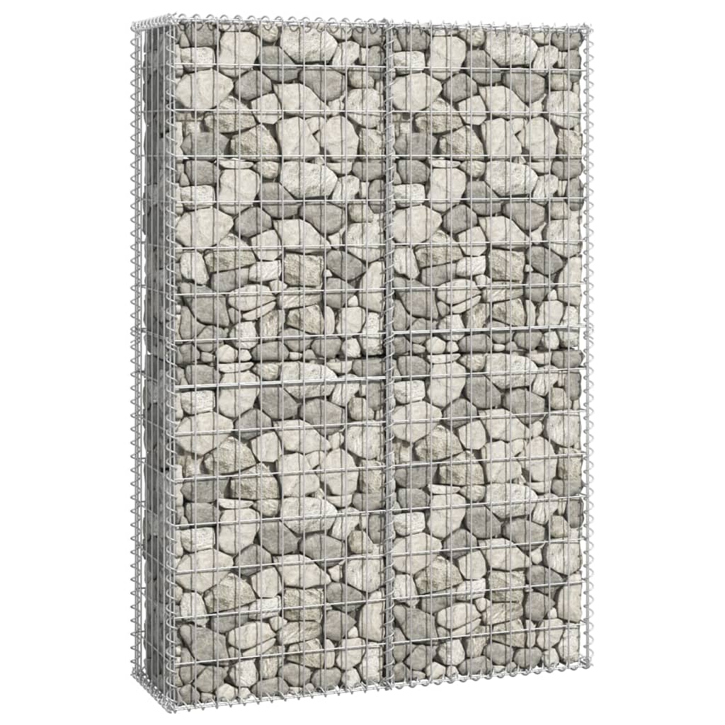 Gabion/kivikori kansilla galvanoitu vaijeri 150x100x30 cm