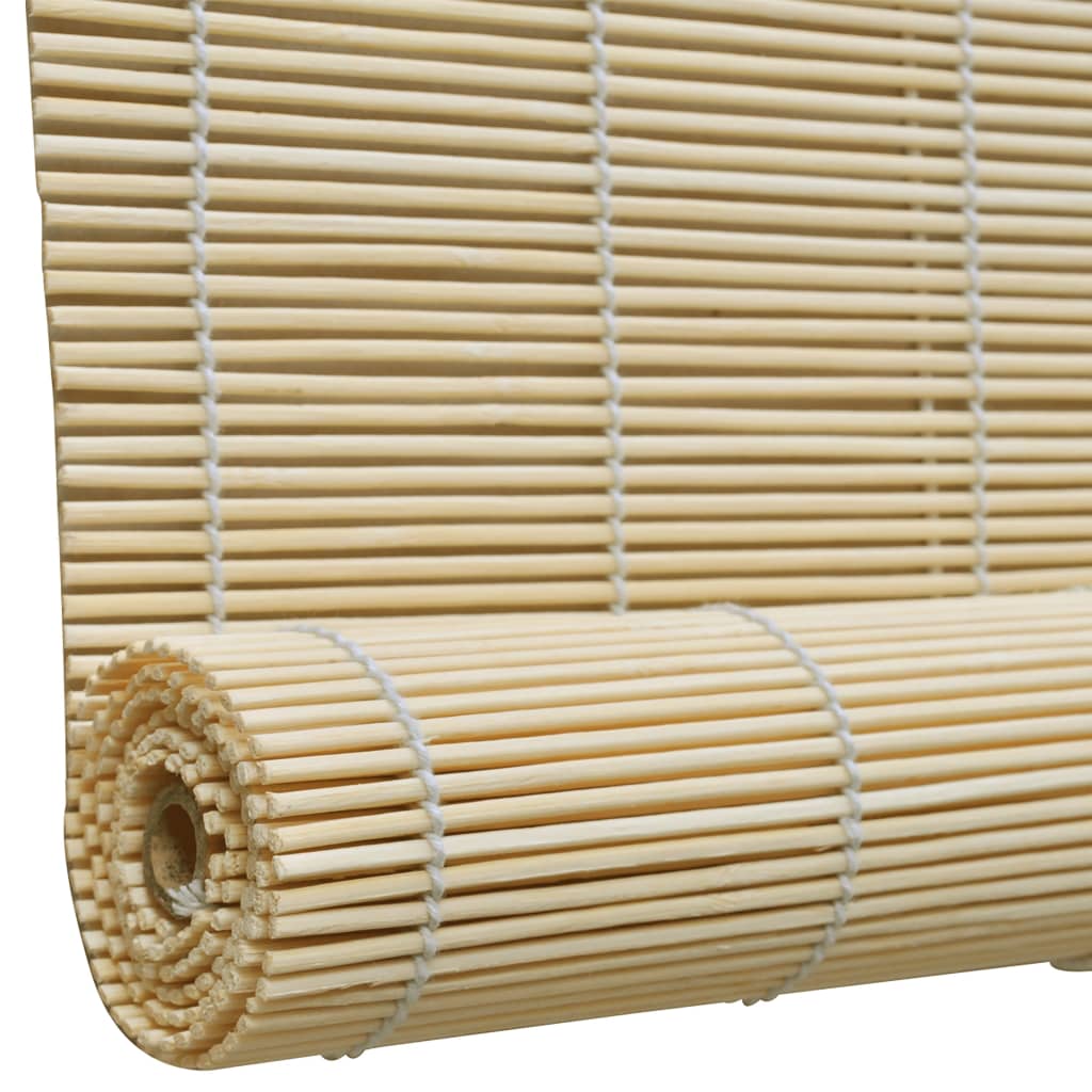 Luonnolliset bambu rullaverhot 100 x 160 cm