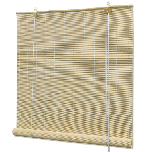 Luonnolliset bambu rullaverhot 120 x 220 cm