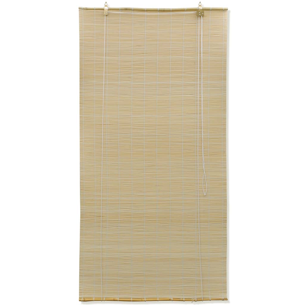 Luonnolliset bambu rullaverhot 120 x 220 cm