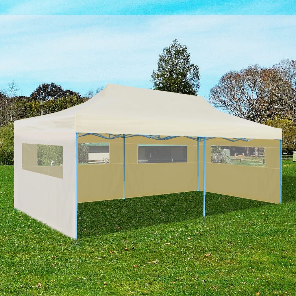 Kokoontaitettava pop-up juhlateltta 3 x 6 m