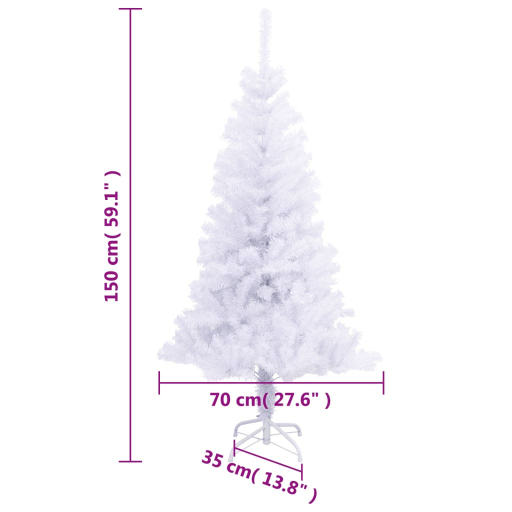 Tekojoulukuusi jalustalla 150 cm 380 oksaa