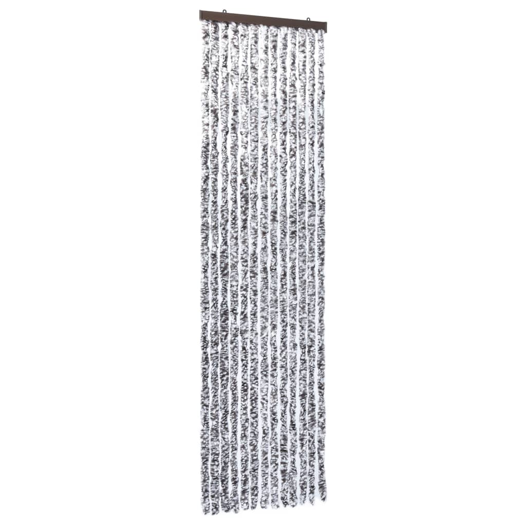 Hyönteisverho ruskea ja beige 56x185 cm Chenille