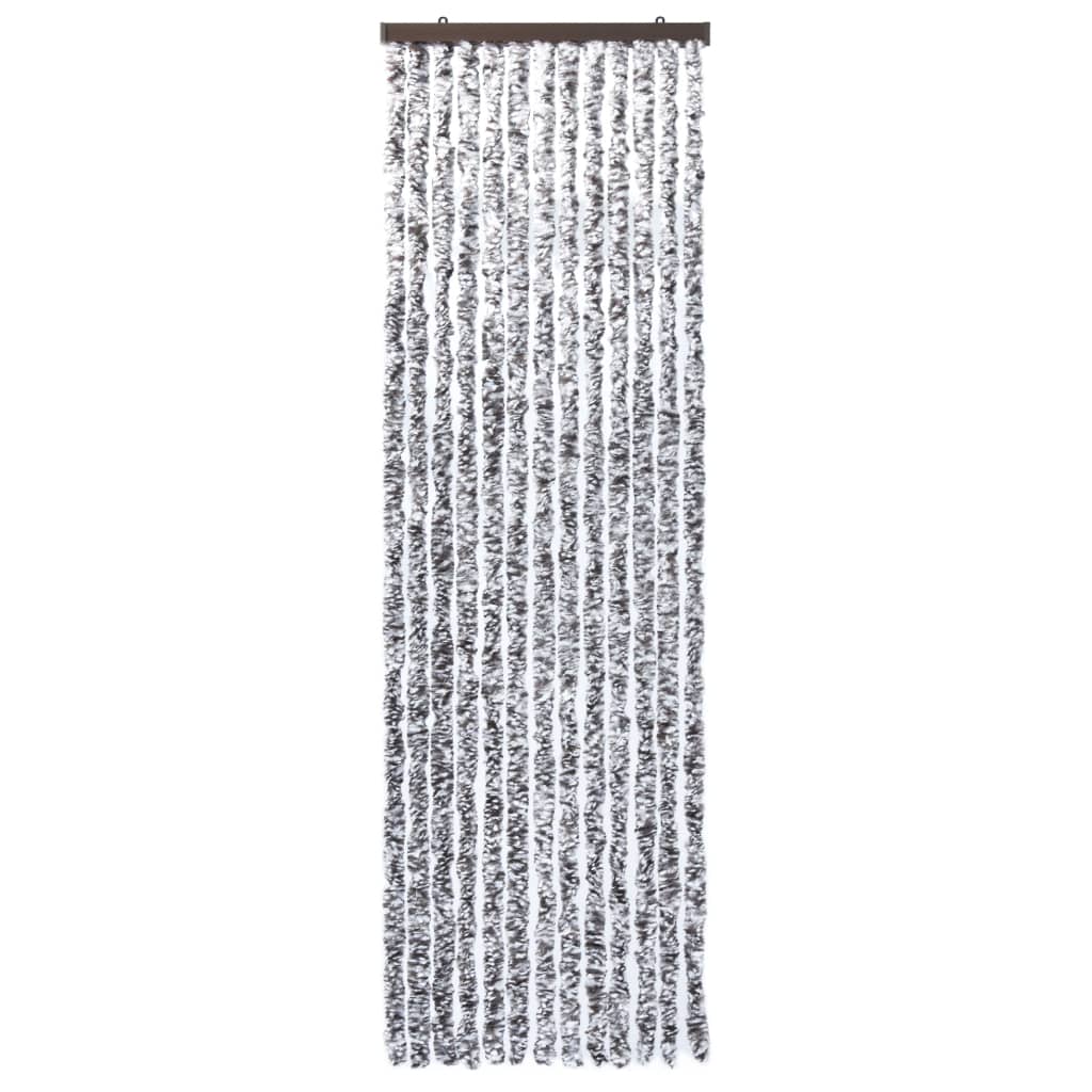 Hyönteisverho ruskea ja beige 56x185 cm Chenille