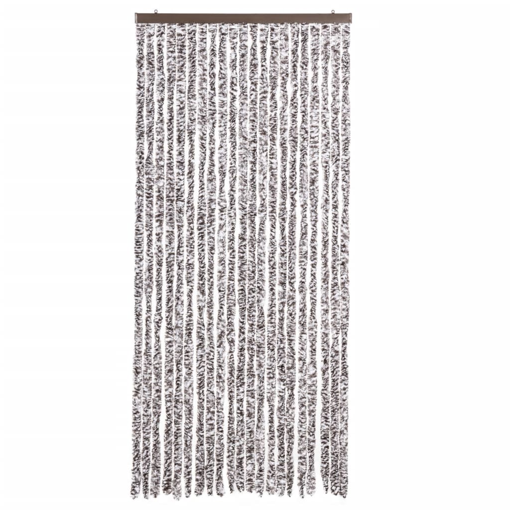 Hyönteisverho ruskea ja beige 90x220 cm Chenille