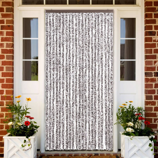 Hyönteisverho ruskea ja beige 90x220 cm Chenille