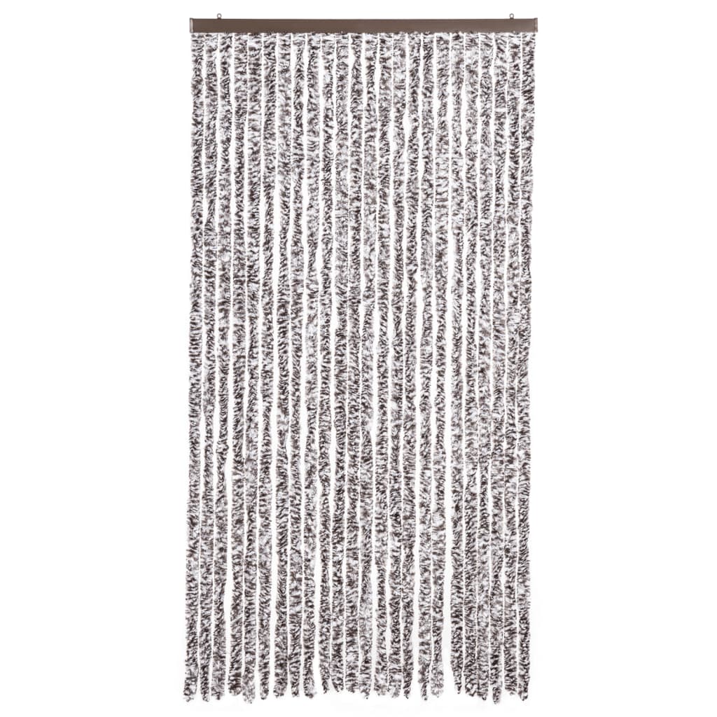 Hyönteisverho ruskea ja beige 100x220 cm Chenille