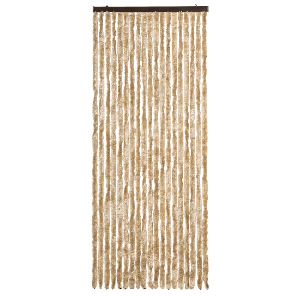 Hyönteisverho beige 56x185 cm Chenille