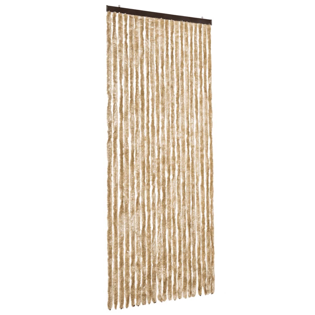 Hyönteisverho beige 90x220 cm Chenille