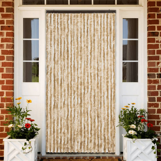 Hyönteisverho beige 90x220 cm Chenille