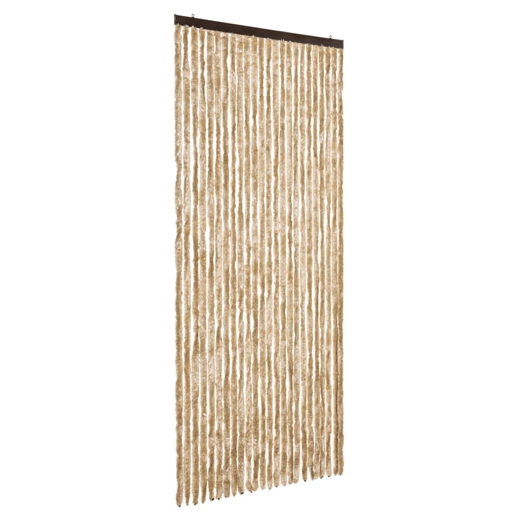 Hyönteisverho beige 100x220 cm Chenille