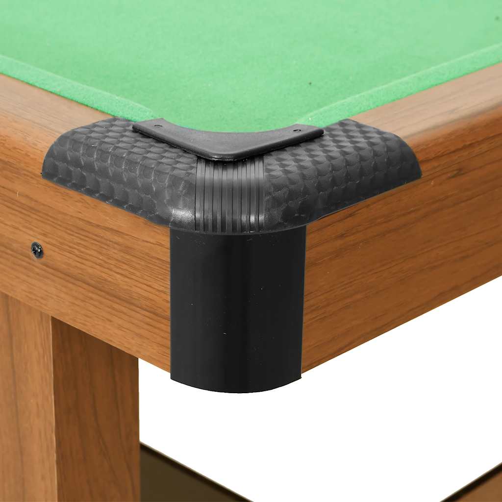 1.2 m Pool table 122x61x76 cm brown