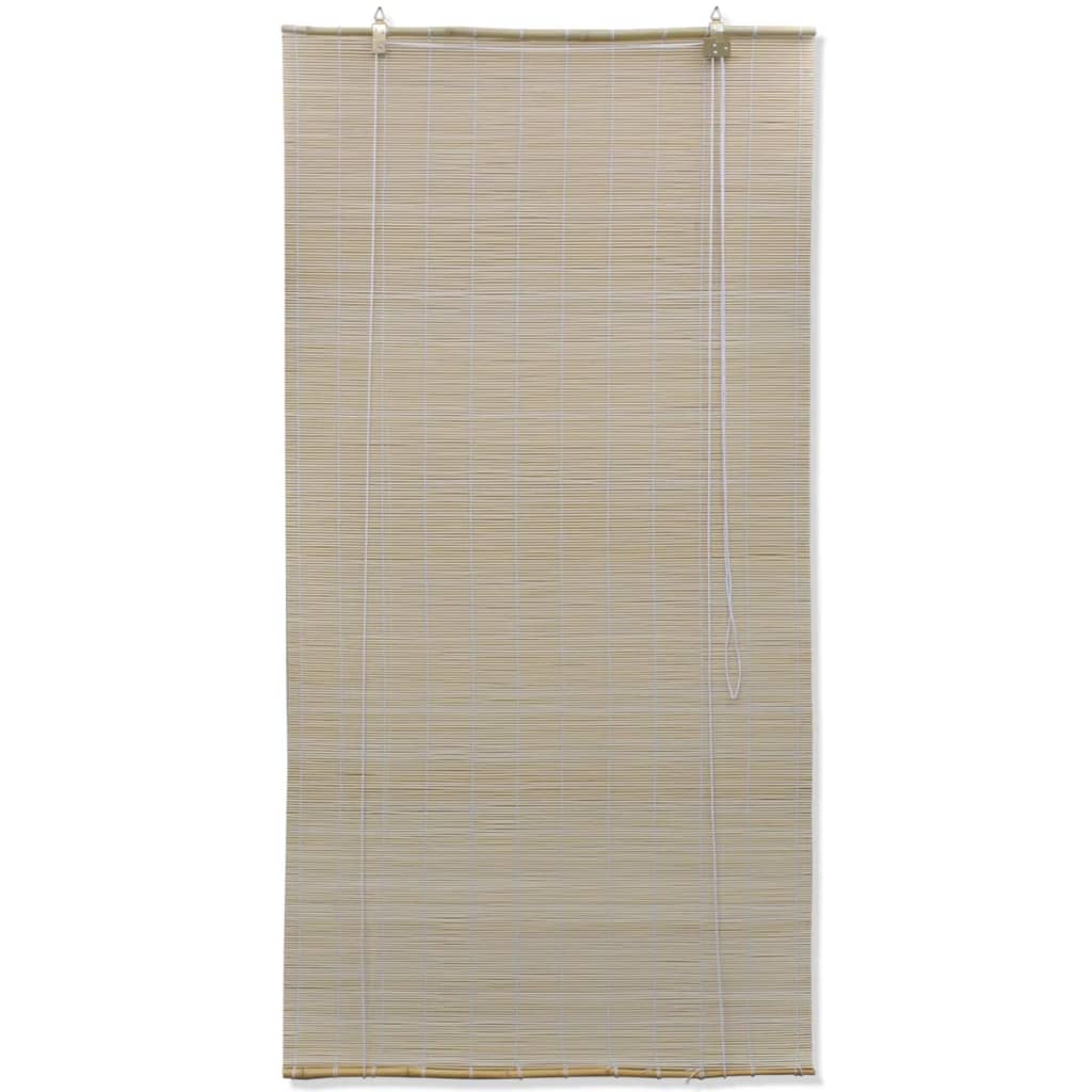 Luonnolliset bambu rullaverhot 4 kpl 120x160 cm