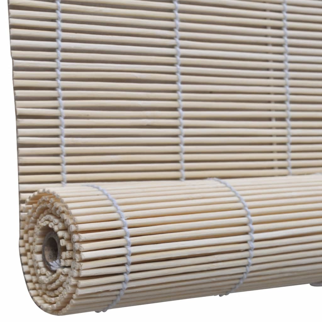 Luonnolliset bambu rullaverhot 4 kpl 120x160 cm