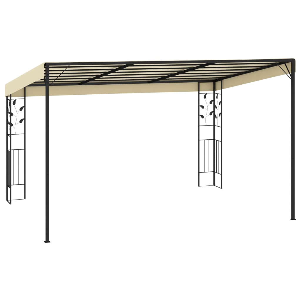 Seinään kiinnitettävä huvimaja 4x3x2,5 m kerma