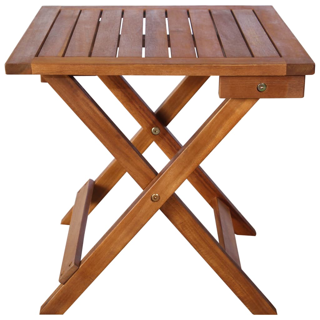 3-piece sun lounger and tea table solid acacia wood