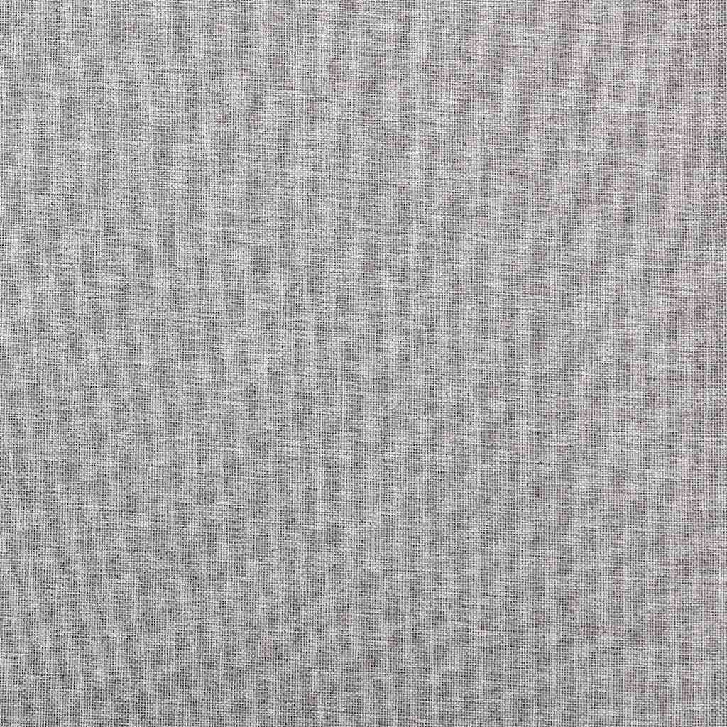 Pellavamaiset pimennysverhot koukuilla 2 kpl harmaa 140x225 cm