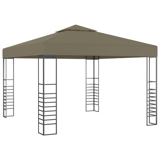 Juhlateltta 3x3 ruskeanharmaa 180 g/m²