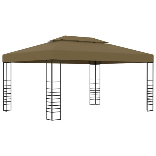 Huvimaja 3x4 m ruskeanharmaa 180 g/m²