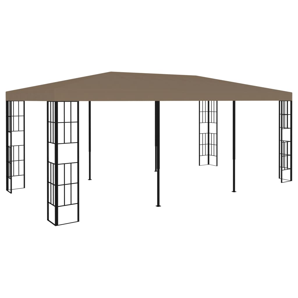 Huvimaja 6x3 m harmaanruskea