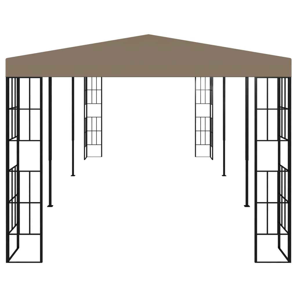 Huvimaja 6x3 m harmaanruskea