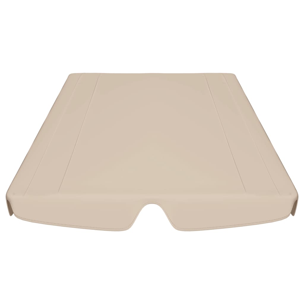 Vaihtokatos puutarhakeinuun beige 188/168x145/110 cm