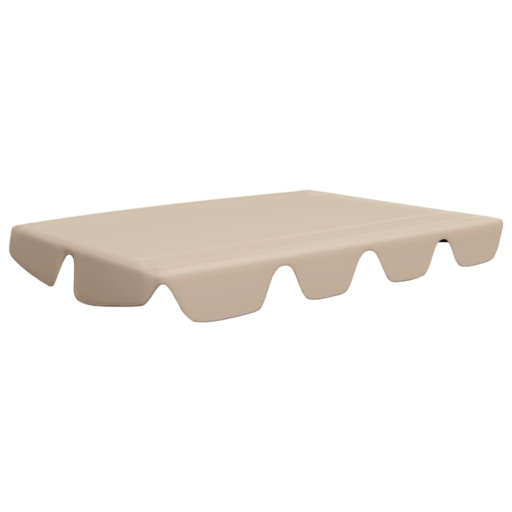 Vaihtokatos puutarhakeinuun beige 150/130x105/70 cm