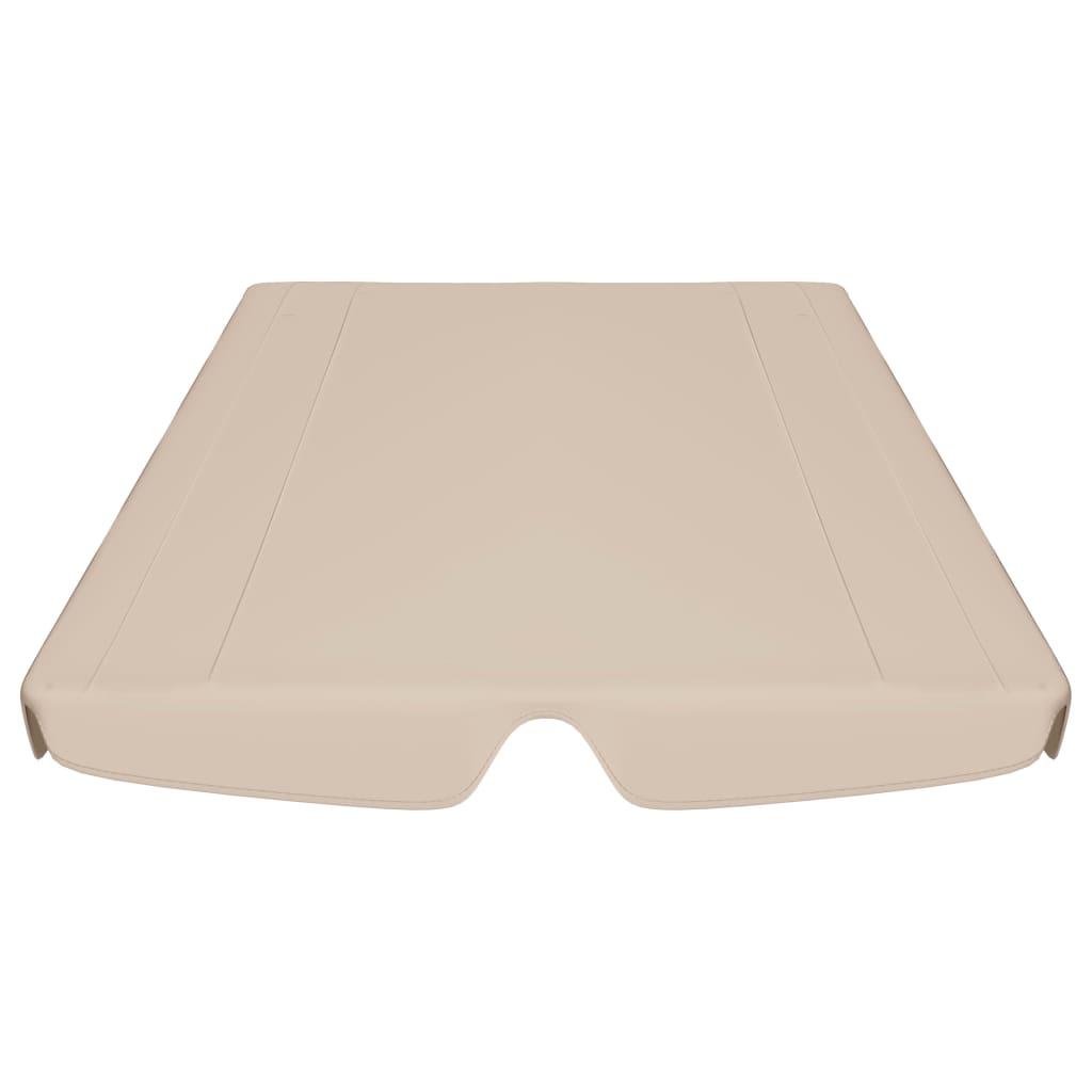 Vaihtokatos puutarhakeinuun beige 150/130x105/70 cm