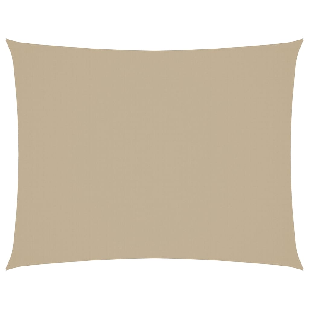 Aurinkopurje Oxford-kangas suorakaide 3x6 m beige