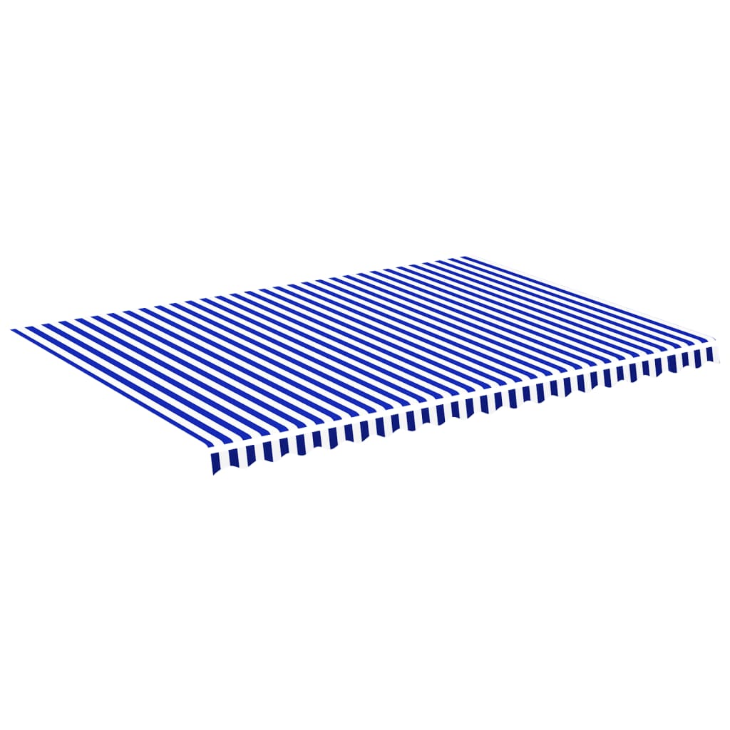 Varakangas markiisiin sininen ja valkoinen 5x3,5 m