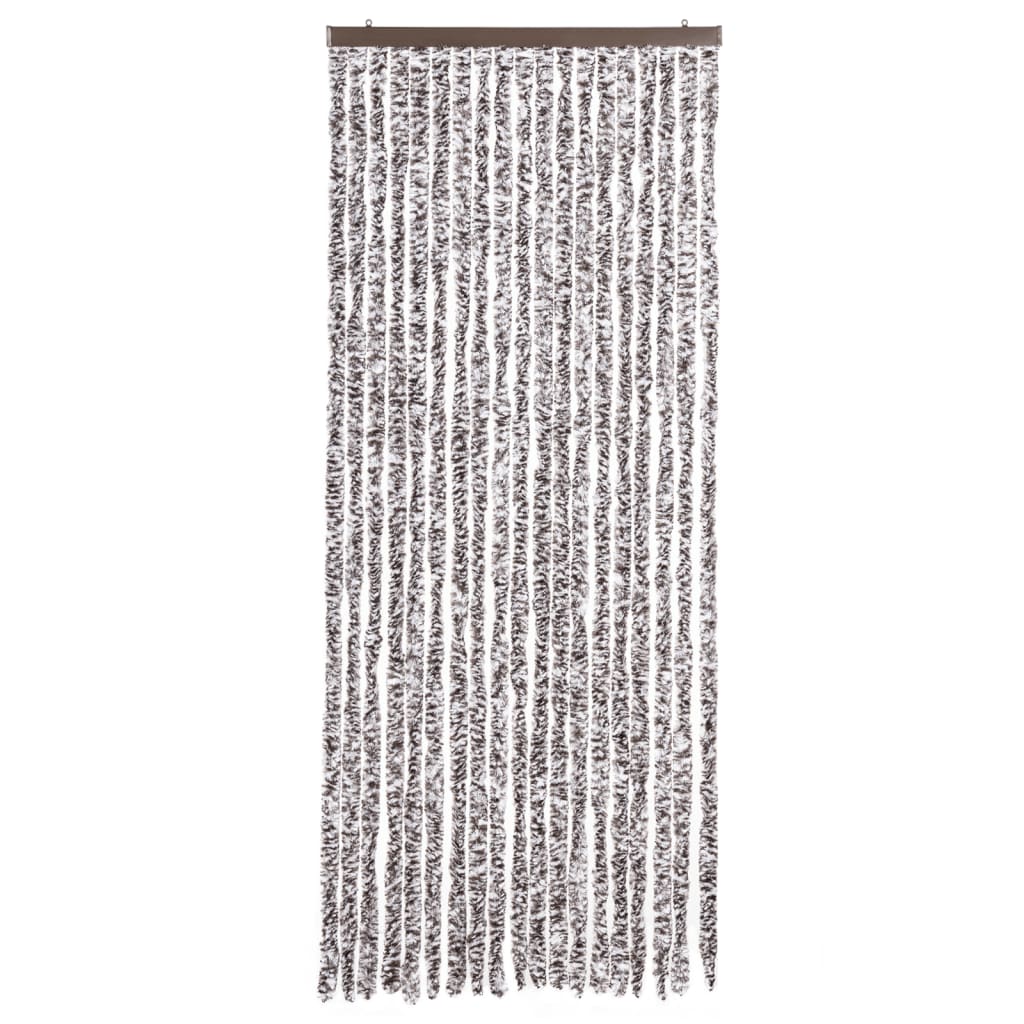 Hyönteisverho ruskea ja beige 56x200 cm Chenille