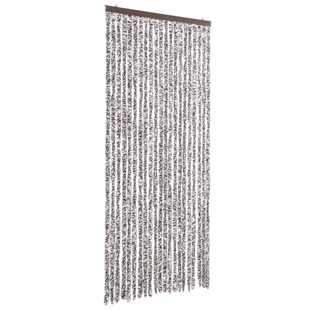 Hyönteisverho ruskea ja beige 90x200 cm Chenille