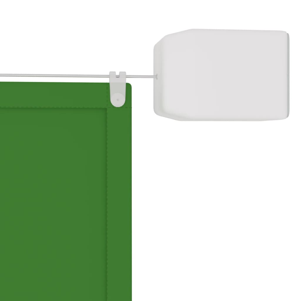 Vertical awning light green 60x360 cm Oxford fabric