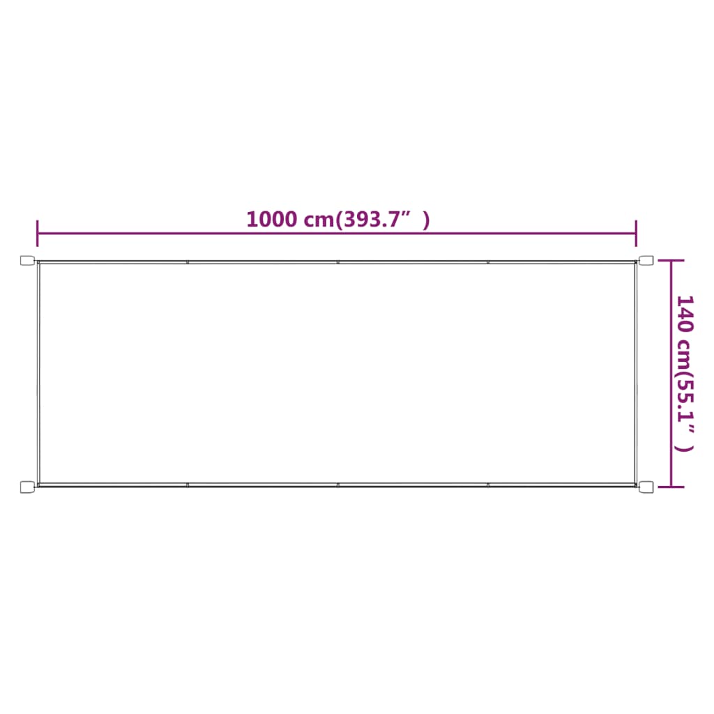 Pystymarkiisi sininen 140x1000 cm Oxford kangas