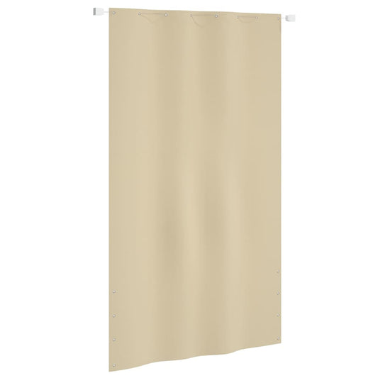 Parvekkeen suoja beige 140x240 cm Oxford kangas