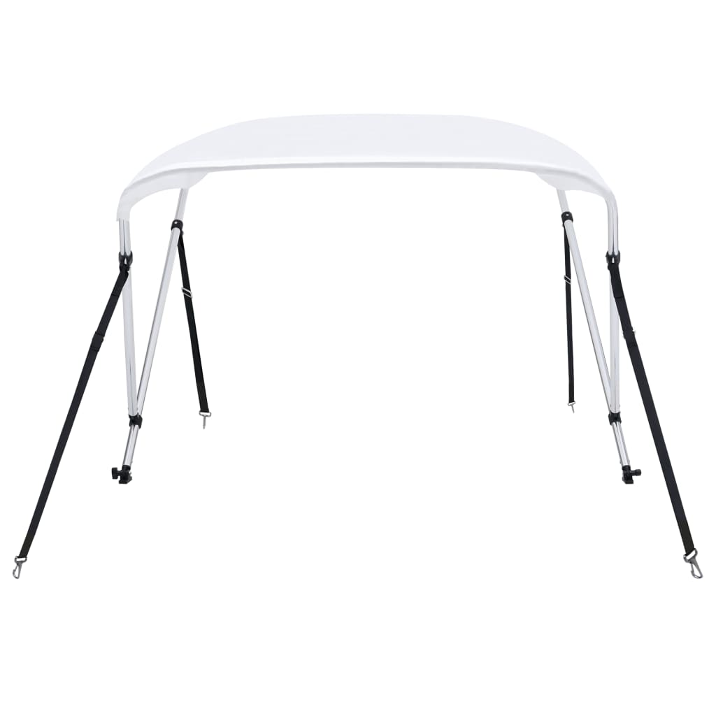 2-arch bimini top white 150x120x110 cm