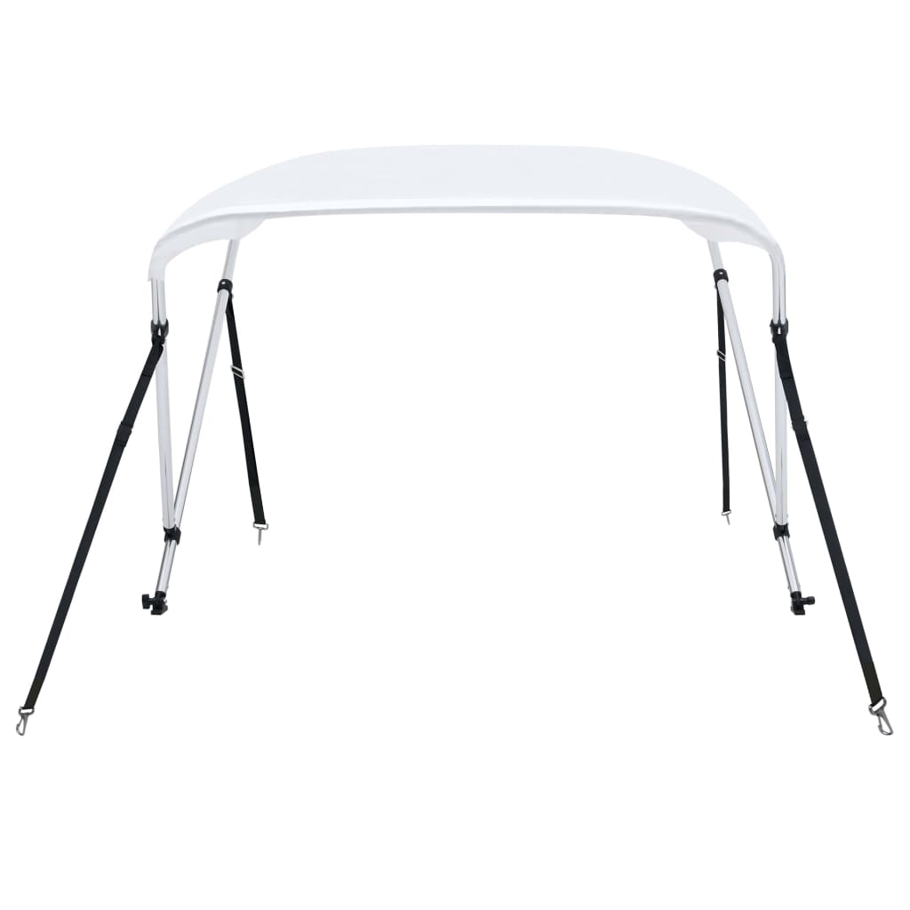 2-arch bimini top white 180x130x110 cm