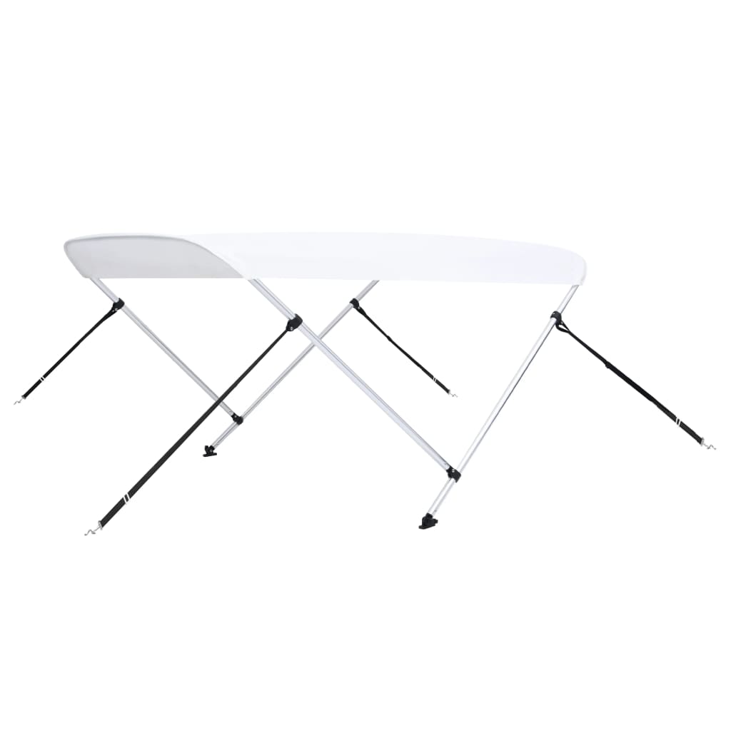 2-arch bimini top white 180x150x110 cm