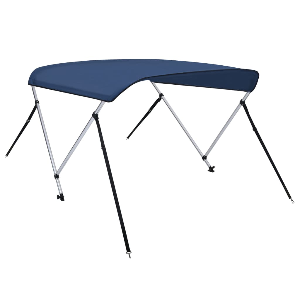 2-arch bimini top navy blue150x120x110 cm