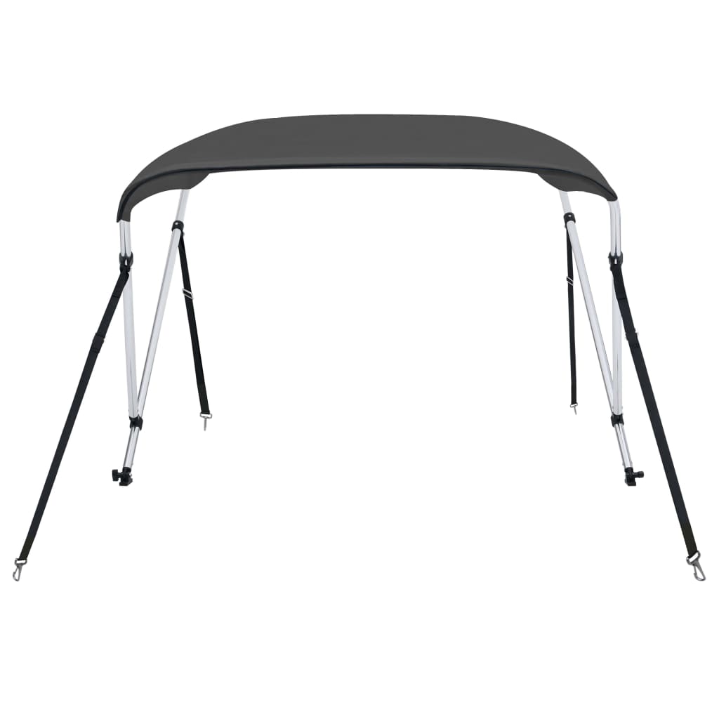 2-arch bimini top anthracite 150x120x110 cm